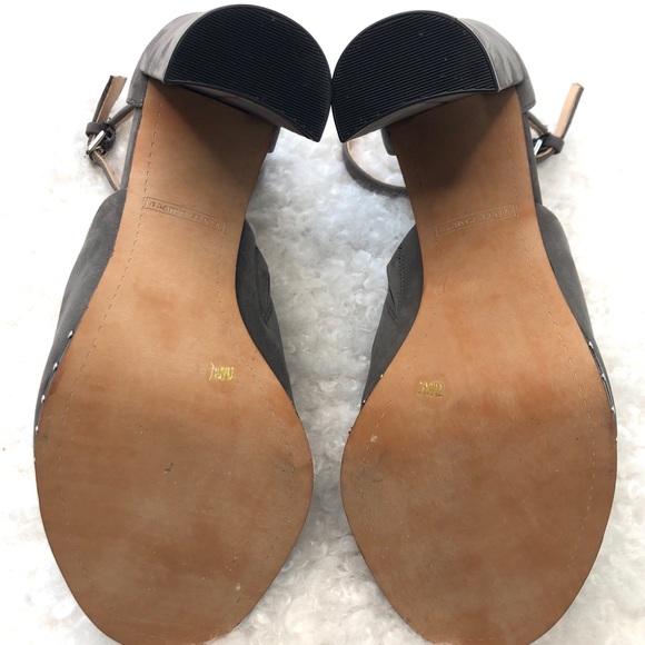 NWOB Vince Camuto “Jilley” Suede Peeptoe Sandal - Picture 6 of 8